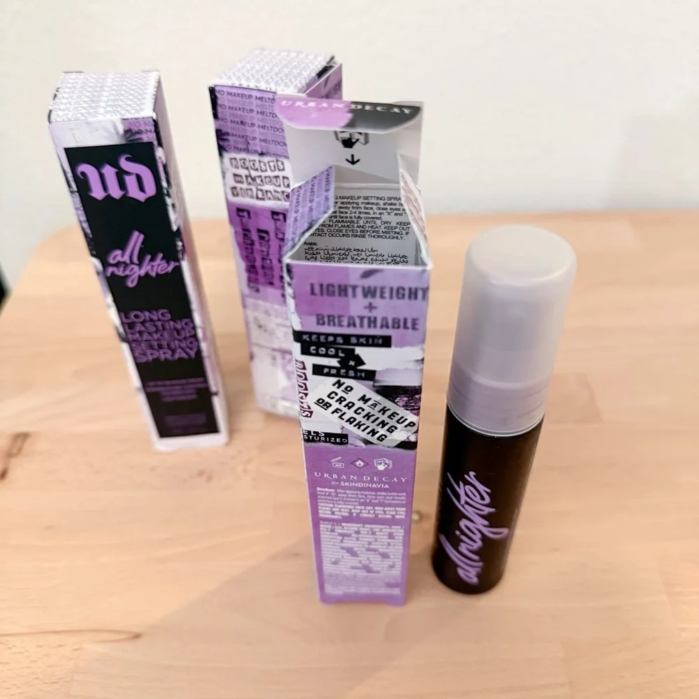 Urban Decay All Nighter Makeup Setting Spray Trio